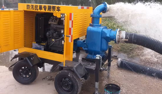 Ensemble de pompe à eau diesel mobile Zbcy